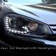 Headlight Assembly For Volkswagen VW Golf 6 Modification 6 Gti R20 Tear Eye DRL LED Front Headlight