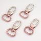 13mm Pink Silver Gradient Metal Swivel Hook for Handbags Strap Snap Hook Bags Accessories