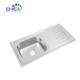 CH10050H Stainless Steel Kitchen Sink Press Kitchen Sink Single Bowl Sink With Drain Board