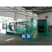 Galvanized And PVC Coated Hexagonal Wire Netting Machine / Gabion Production Line