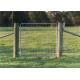Fully Welding 16 Foot Livestock Metal Gate With Lock 42Inch 70.5inch Height