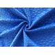 200GSM Embossed Velvet Fabric / Sofa Polyester Velvet Upholstery Fabric Prussian Blue