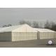 Aluminium Frame Large Marquee Warehouse Tent With White PVC Wall For Storage