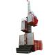 Double Cage Red Construction Material Hoists Box