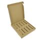Small Perfume Bottle Rigid Box Packaging Compartment Book Shape Kraft Paper Gift Box