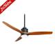 220V Power Saving Remote LED Ceiling Fan 52 Inch 5 Speed Choice