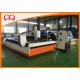 500 Watt CNC Fiber Laser Cutter , Fiber Laser Metal Cutting Machine Bilateral Drive System