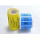 Custom Red Non - Residue VOID Security Labels In Roll / Sheet Polyester Label Paper