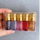 Clear Roller Glass Cosmetic Containers 6ml 3ml Octagonal Glass Bottle