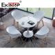 Discussion Round Conference Table Elegant For Office Restaurant