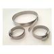 Natural Color Stainless Steel Wire Locking Ties Strong Tensile Strength