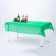 Green Disposable Table Covers 54x72 Disposable Plastic Table Covers