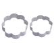 Sakura Shaped Biscuit Cutters Stainless Metal Cookie Cutters