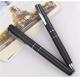 manufacture wholesales high quality elegant heavy advertising custom logo black metal ballpoint pen