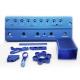 OEM Blue Anodizing Laser Engraving CNC Milling Machining Service Aluminum CNC Parts For Audio Shell