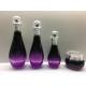Bowl- Shaped Glass Cosmetic Containers / Skin Care Lotion Bottles Packaging / Pump Bottles