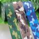 Grosgrain Polyster Ribbon , Sublimation 25cm Gift Packing Camouflage Ribbon