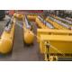 Yellow Cast Steel Air Reservoir For Industrial Dust Collector Bag Filter Housing