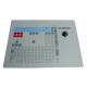 121 Key Industrial Membrane Keyboard with laser trackball panel mount keyboard with numeric keys