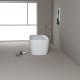Modern Freestanding Bathtub With Center Drain Placement Easy Installation