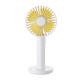 Rechargeable Handy Fan with 3 Speed Level & Makeup Mirror