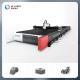 Printing Shops Iron Laser Cutting Machine 4000W 6000W With ±0 03mm X/Y Reposition Accuracy