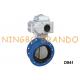 Flange Cast Iron Electric Actuator Butterfly Valve 8'' DN200 24V 12V