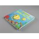 Oil Varnishing Hardcover Childrens Board Books Square Spine With Gloss Lamination