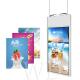 Hanging Double Sided 65 700 Nits Indoor Digital Signage Super Thin