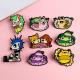 Cute Hard Enamel Lapel Pin Magnetic Custom Metal Badges 3D