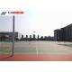Buffering 1.12MPa Tennis Court Flooring Silicon Polyurethane