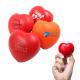 Promotional Heart shpae anti stress ball 7.1*6.8*5.1cm PU logo customized