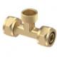 Brass Tee Male Thread Compression Pipe Fittings