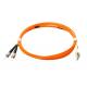 OM1 OM2 Simplex Duplex LSZH Fiber Patch Cord With FC To LC Connector