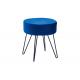 Metal Legs 3.8kg 0.06CBM Modern Foot Stools For Coffee Shop