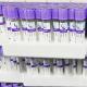 Purple Cap Vacuum EDTA Blood Collection Tube K3 EDTA 3.2mg/ml Plastic Test Tube