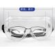 UV Protection Anti Glare Safety Glasses Transparent Scratch Resistant Lenses