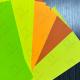 Letter Size 216*279mm 100% Virgin Wood Pulp  Fluorescent Color Paper For Art Class
