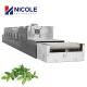 Tunnel SS 304 Olive Leaf Drying Machine Microwave CE Approved