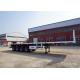 4 axle container trailer front wall flatbed semi trailer -TITAN VEHICLE