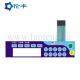 1 Million Cycles Polyester Metal Dome Membrane Switch with IP67 Protection