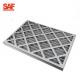 Pleated Industrial Air Filter Cardboard Frame G4 Cotton Hvac Oven Low Energy Consumption