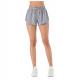 Richee Laser Cut Womens 2 In 1 Athletic Shorts , Short Running Trousers Ladies