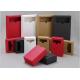 Rectangular Small Kraft Paper Gift Box , 350g Kraft Paper Drawer Box Customized Color