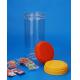 1080Ml Square Plastic Storage Bins Eco Friendly 	40℃ Resistance 85MM Caliber