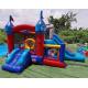 Children Outdoor Bouncy Castle Obstacle Jump Inflatable Bounce House With Slide