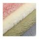 20mm Pile Length Tricot Knitted Solid Color PV Plush Fabric for Soft Toys and Blankets