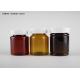 Customized Amber Color Medicine Pill Bottles For Pharmaceutical Packaging