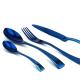 Newto Stainless steel cutlery/blue flatware/wedding cutlery/colorful cutlery