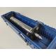 Magnetic Cylinder Roll Packaging Box Blue Plastic Crate